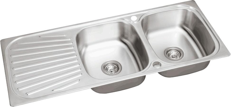 sauber-inset-stainless-steel-kitchen-sink-2-bowl