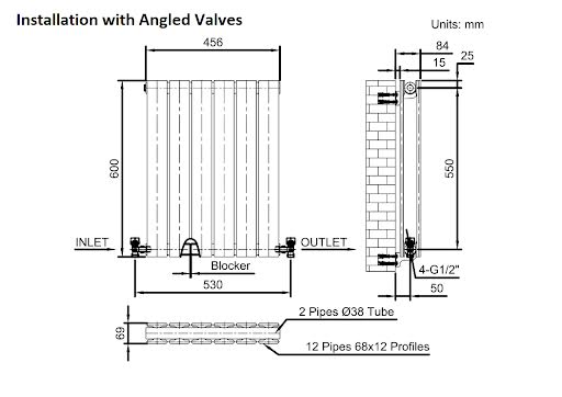 duratherm-horizontal-double-flat-panel-designer-radiator-600-x-456mm-anthracite