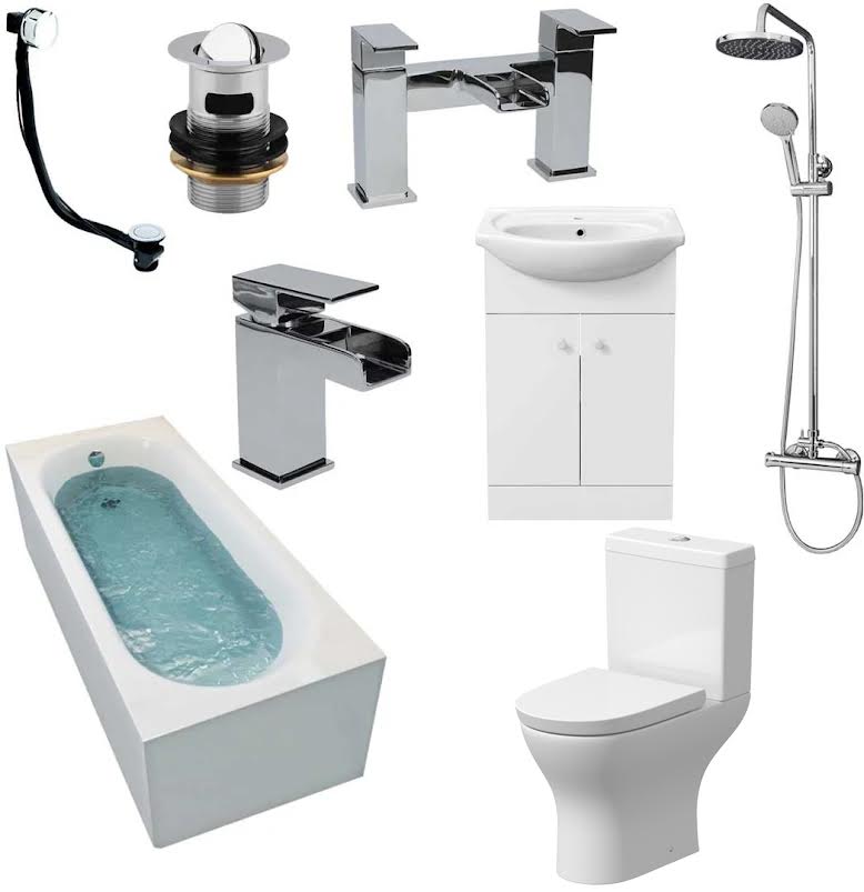 arles-bathroom-suite-with-single-end-bath-taps-shower-screen-essentials-vanity-unit-1700mm