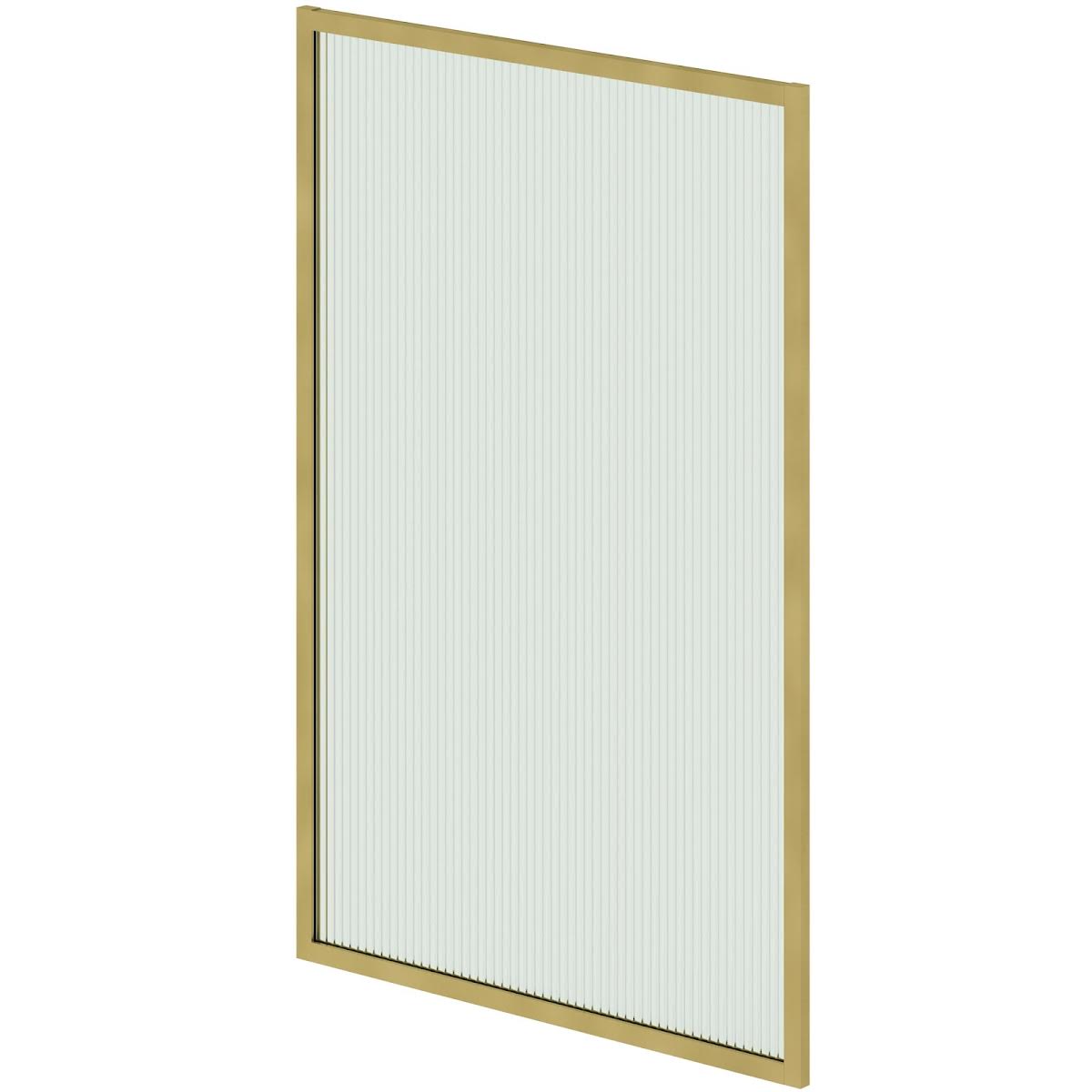 luxura-square-framed-fluted-bath-shower-screen-800mm-6mm-brass