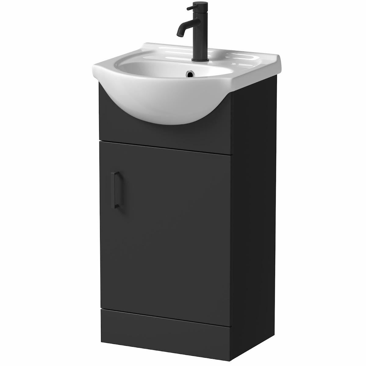 alpine-black-toilet-basin-vanity-unit-combination-with-drawer-unit-1165mm