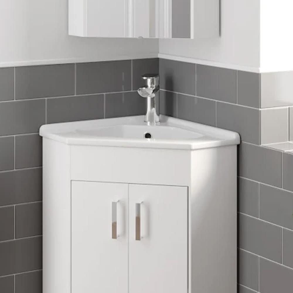 affine-white-gloss-recessed-corner-basin-only-585mm