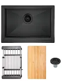 sauber-prima-1-undermount-black-single-bowl-stainless-steel-kitchen-sink-rectangular