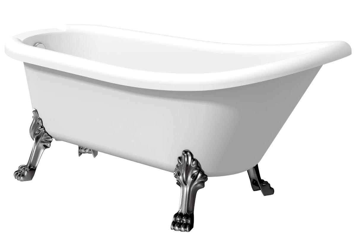 park-lane-buxton-freestanding-1550-x-750mm-roll-top-bath-with-black-dragon-feet