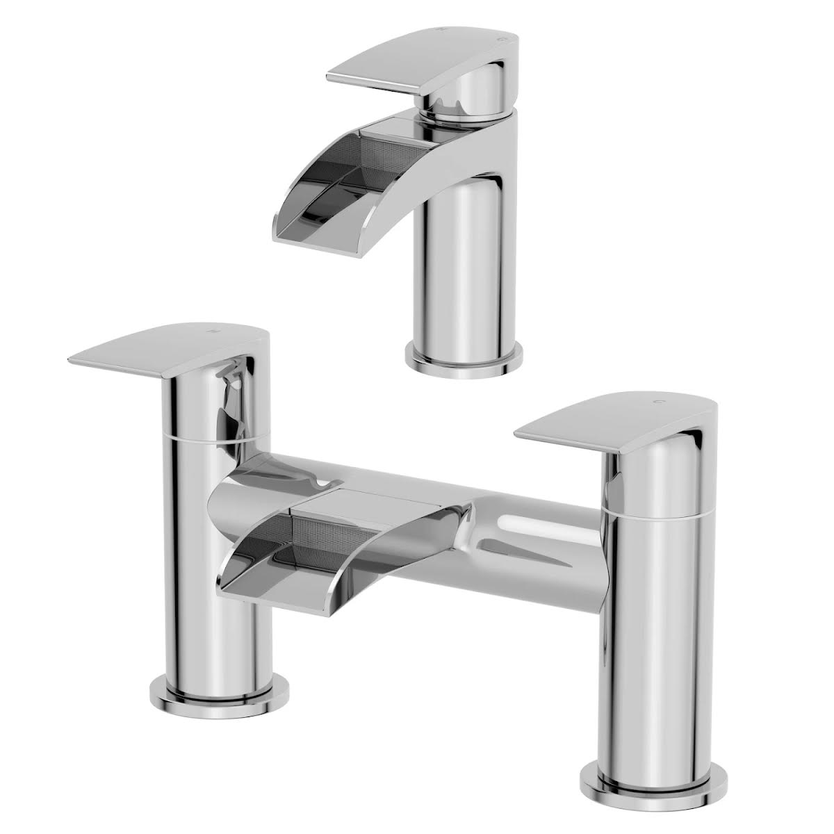 architeckt-motala-basin-mixer-waterfall-tap-and-bath-mixer-waterfall-tap-set