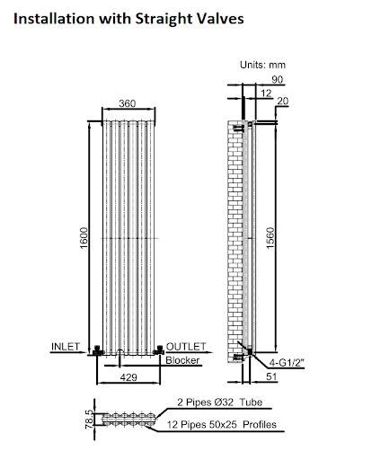 duratherm-vertical-oval-tube-double-panel-designer-radiator-1600-x-360mm-anthracite