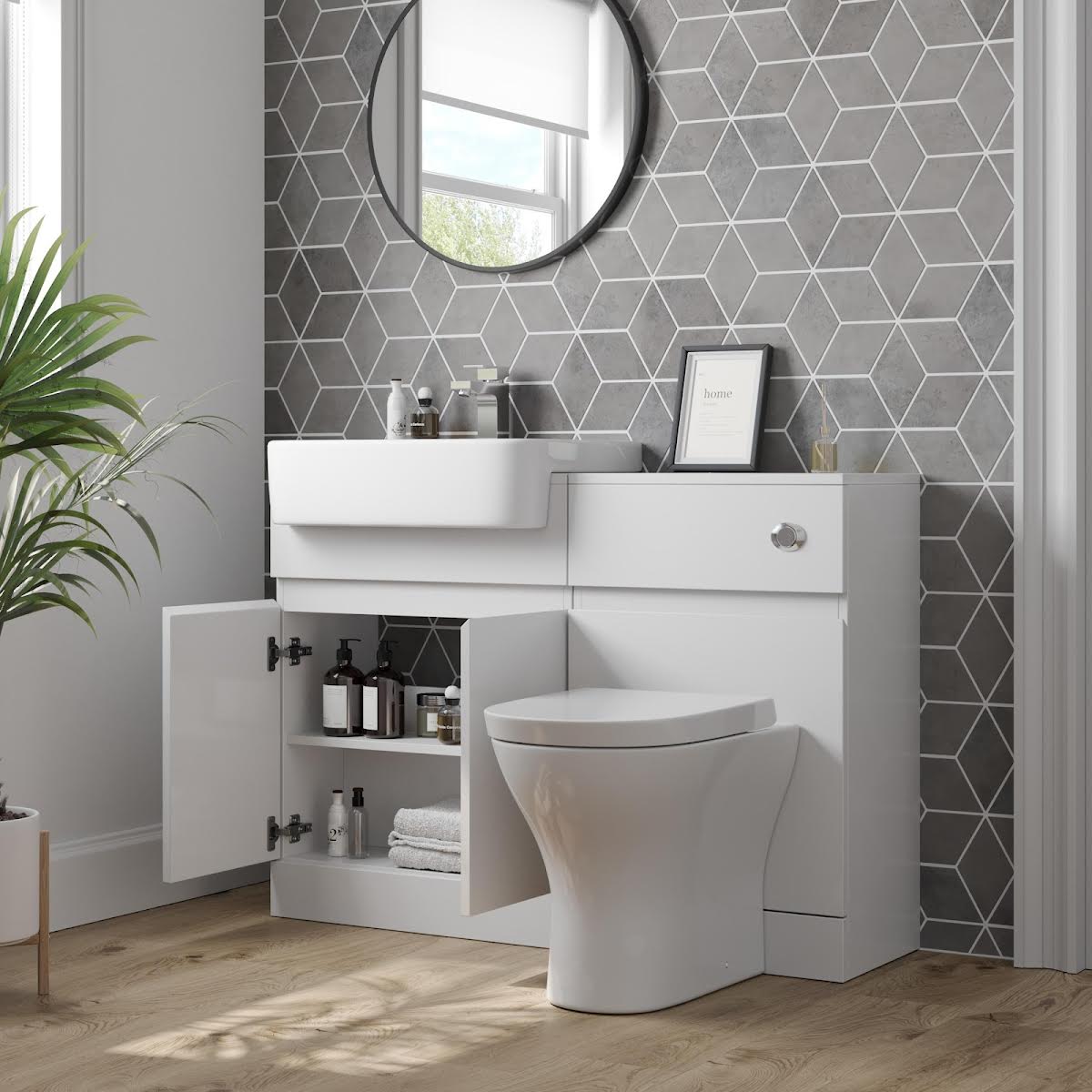 artis-luna-white-gloss-toilet-semi-recessed-basin-vanity-unit-combination-with-drawers-1120mm