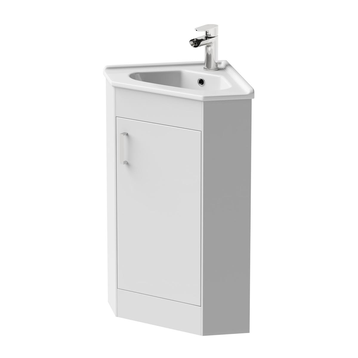 alpine-white-single-door-corner-vanity-unit-585mm