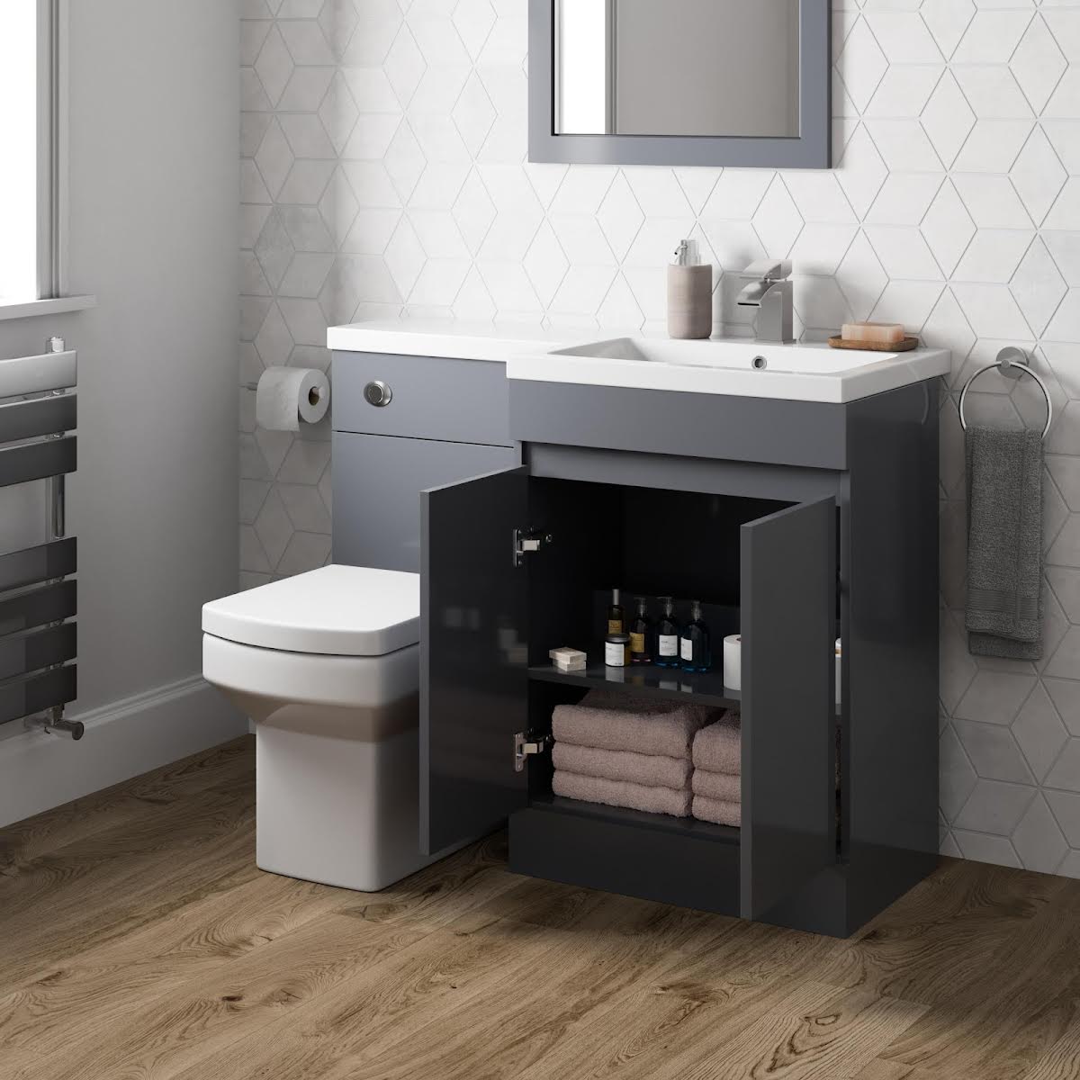 artis-centro-basin-vanity-unit-royan-toilet-combination-1100mm-grey-gloss-right-hand