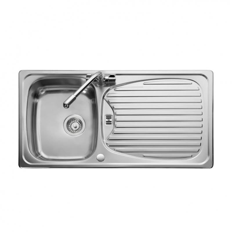 leisure-euroline-950x508-10-bowl-stainless-steel-polished-kitchen-sink-inc-waste