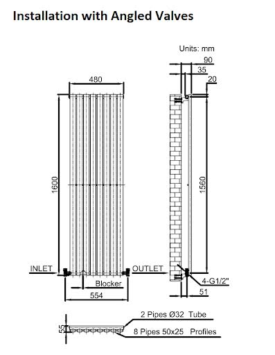 duratherm-vertical-oval-tube-single-panel-designer-radiator-1600-x-480mm-white