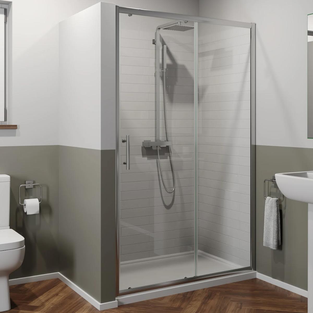 luxura-sliding-shower-door-1200mm-with-1200-x-760mm-tray-6mm