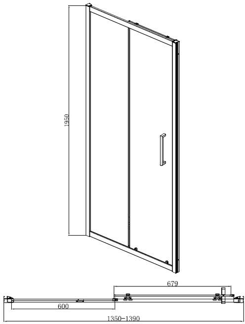 diamond-sliding-shower-enclosure-1400-x-700mm-8mm