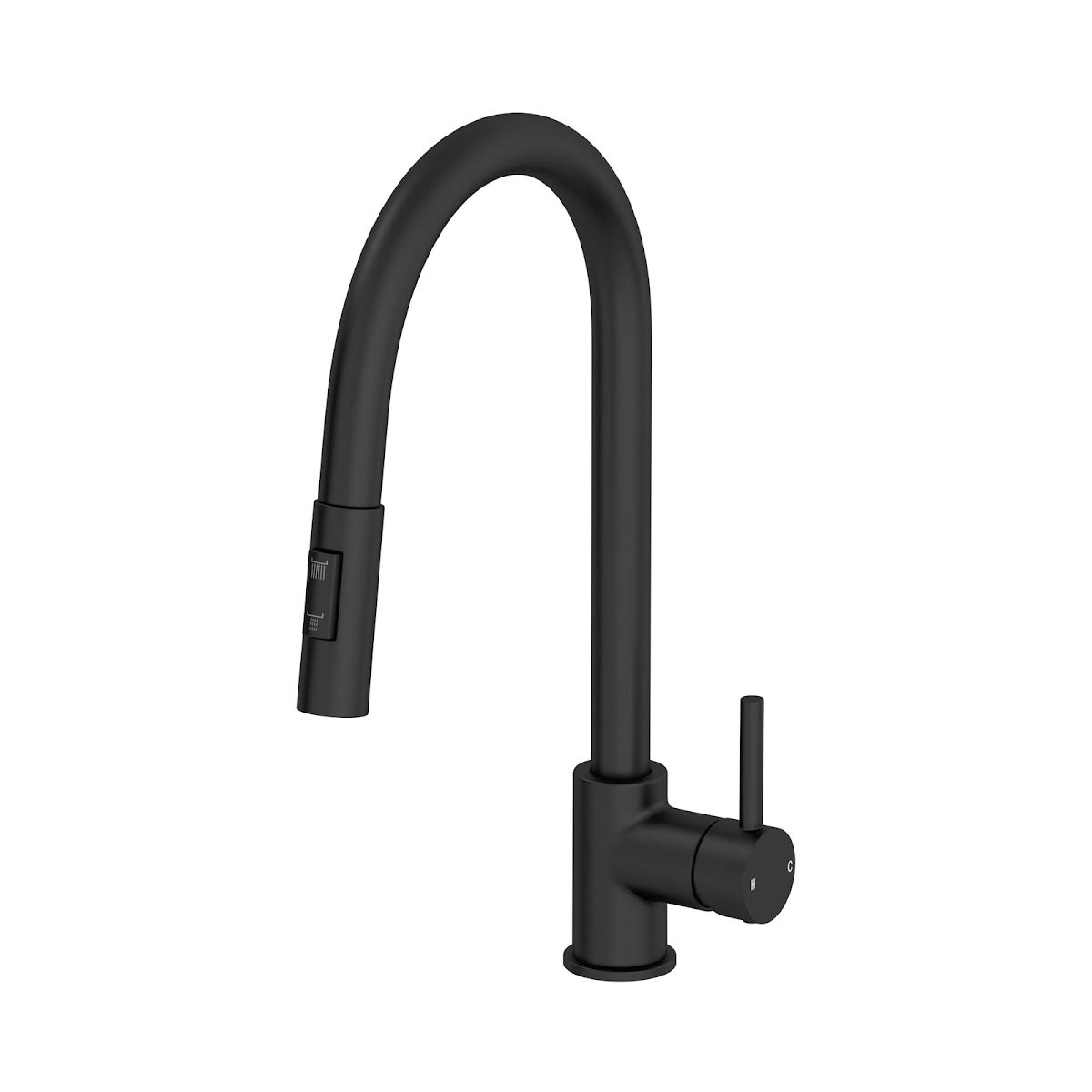 sauber-pull-out-kitchen-tap-with-dual-spray-single-lever-matt-black