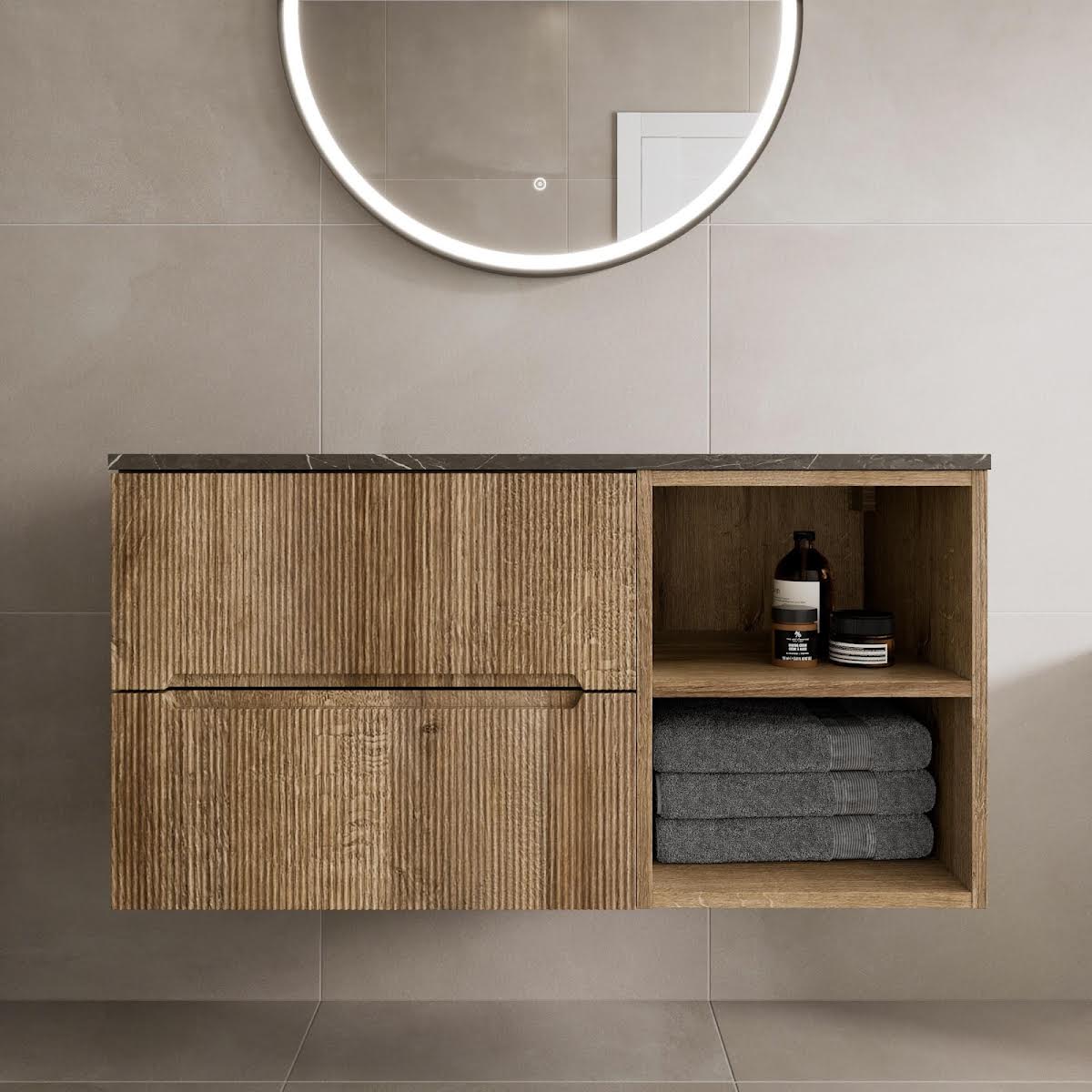 vitusso-fluted-wood-wall-hung-bathroom-vanity-unit-without-basin-1000mm-grey-marble-top