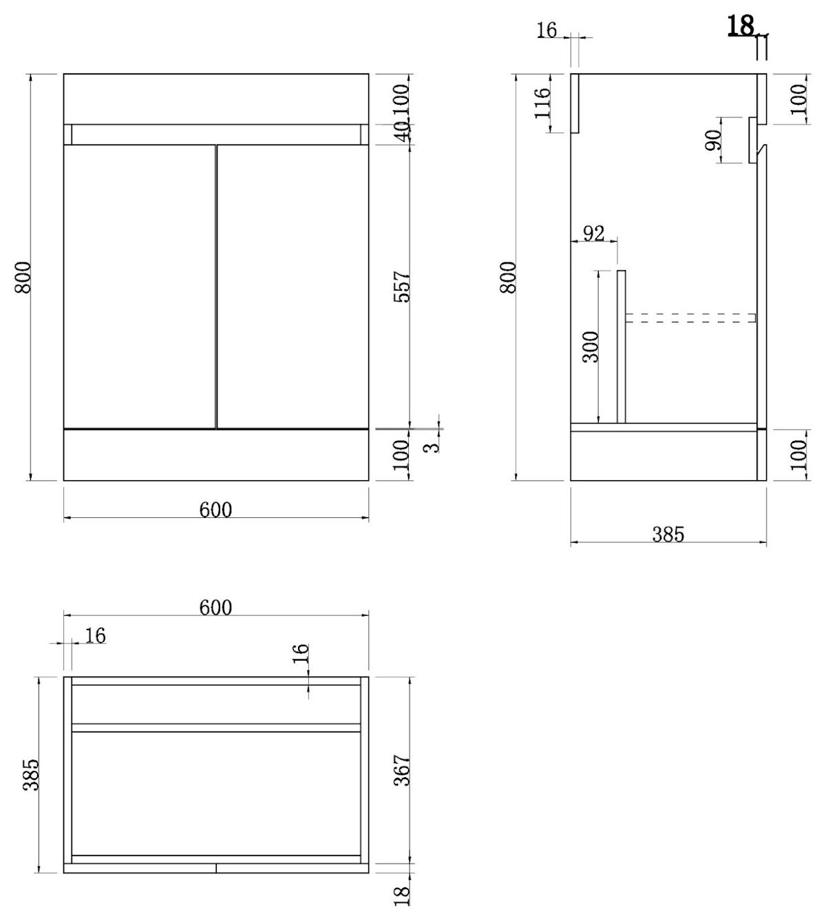 artis-centro-toilet-basin-vanity-unit-combination-with-doors-1100mm-grey-gloss