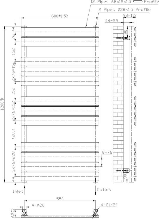 duratherm-flat-panel-heated-towel-rail-brushed-brass-1200-x-600mm