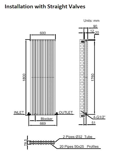 duratherm-vertical-oval-tube-double-panel-designer-radiator-1800-x-600mm-white