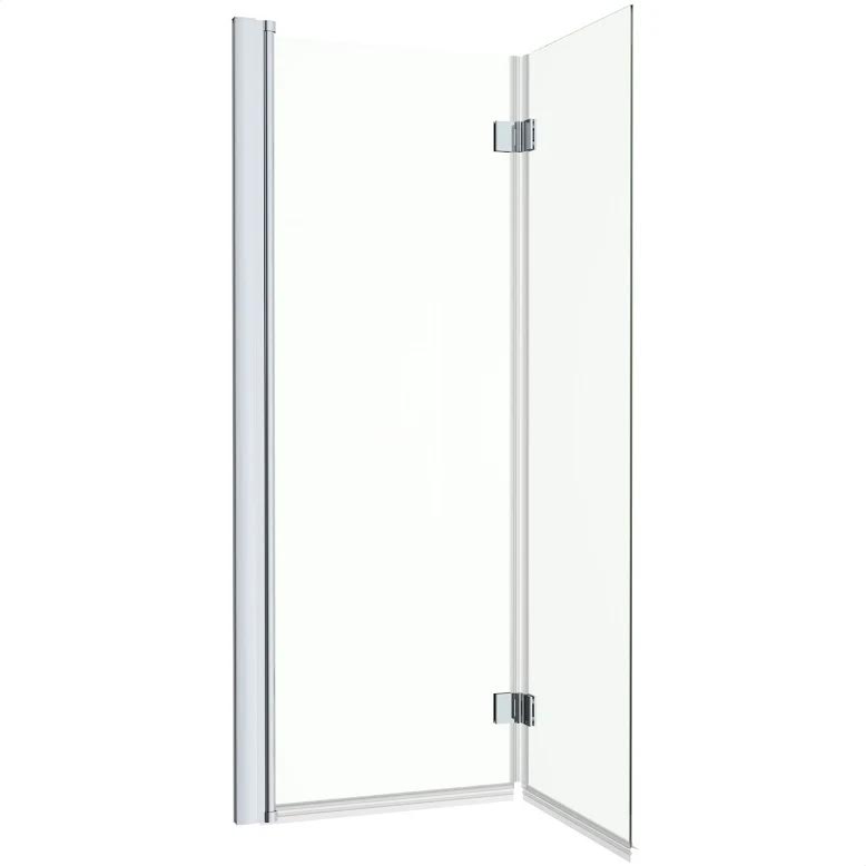 luxura-square-two-section-bath-shower-screen-1000mm-chrome-6mm