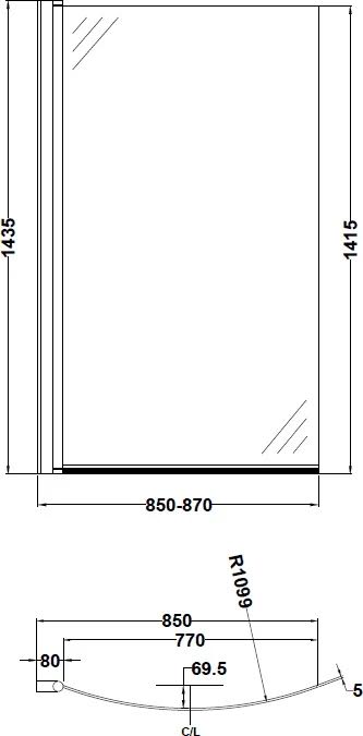 ceramica-p-shaped-1700mm-shower-bath-chrome-mixer-shower-bath-screen-panel-lh