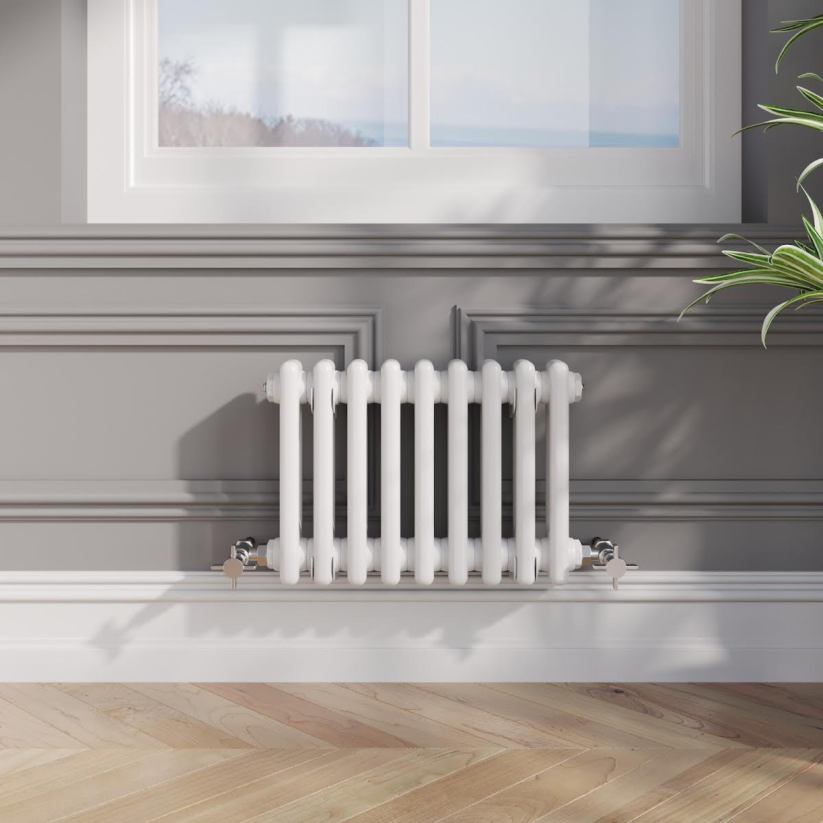 park-lane-traditional-colosseum-double-bar-column-radiator-white-300-x-425mm