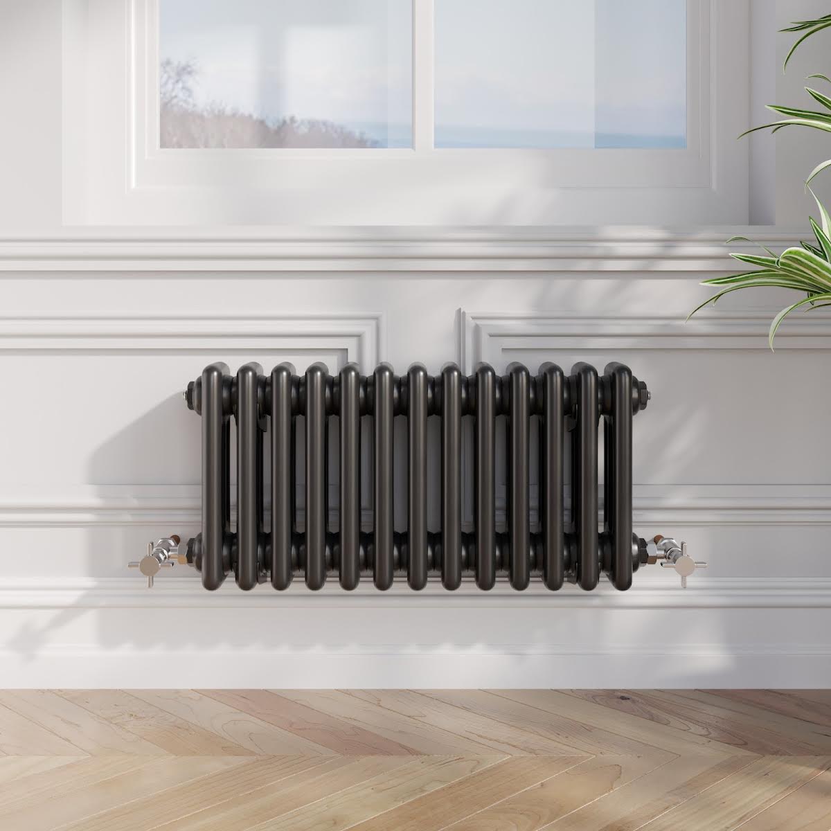 park-lane-traditional-colosseum-triple-bar-column-radiator-black-300-x-605mm