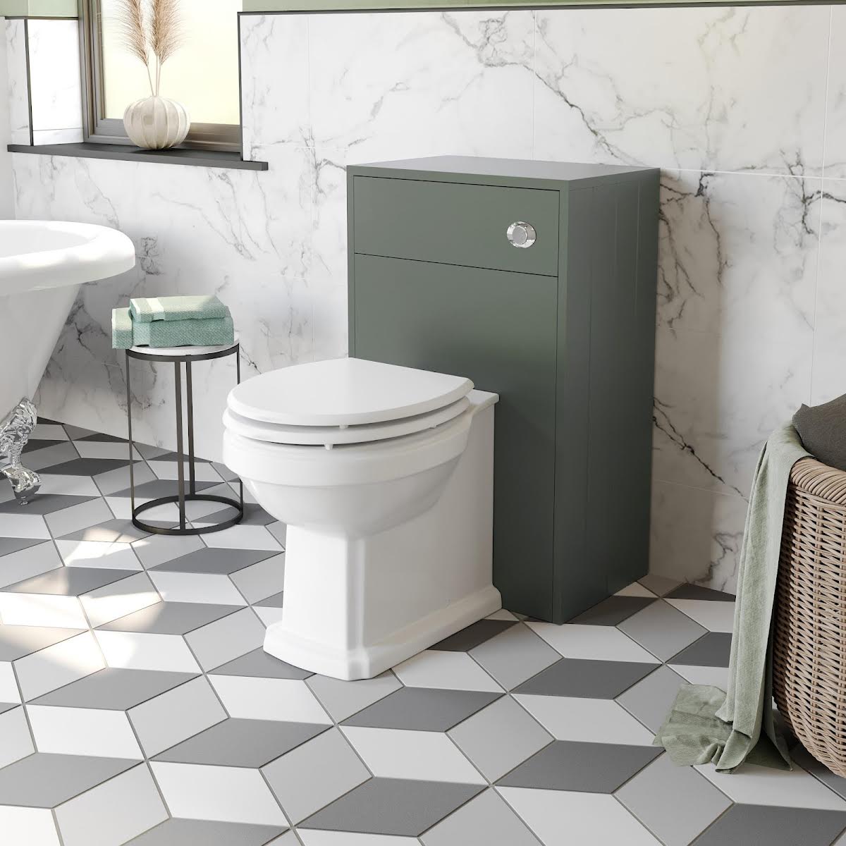 park-lane-winchester-green-toilet-basin-vanity-unit-combination-with-doors-shelves-1820mm