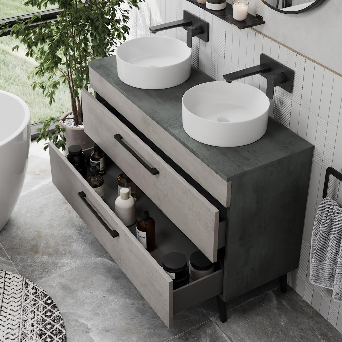 vitusso-idro-grey-double-vanity-unit-lyon-white-countertop-basins-1200mm