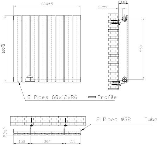 duratherm-horizontal-single-flat-panel-designer-radiator-600-x-604mm-black