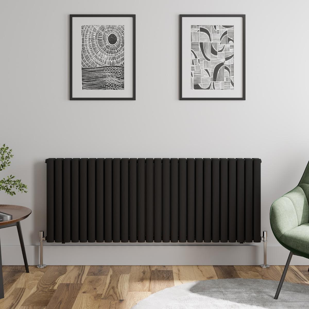 duratherm-horizontal-oval-tube-double-panel-designer-radiator-600-x-1560mm-black