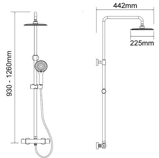 aqualisa-deco-thermostatic-bar-mixer-shower-with-adjustable-fixed-head-round-matt-black