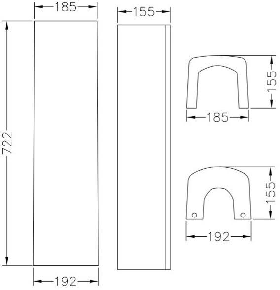 affine-royan-black-bathroom-suite-with-l-shape-shower-bath-1700-full-pedestal-basin-left-hand