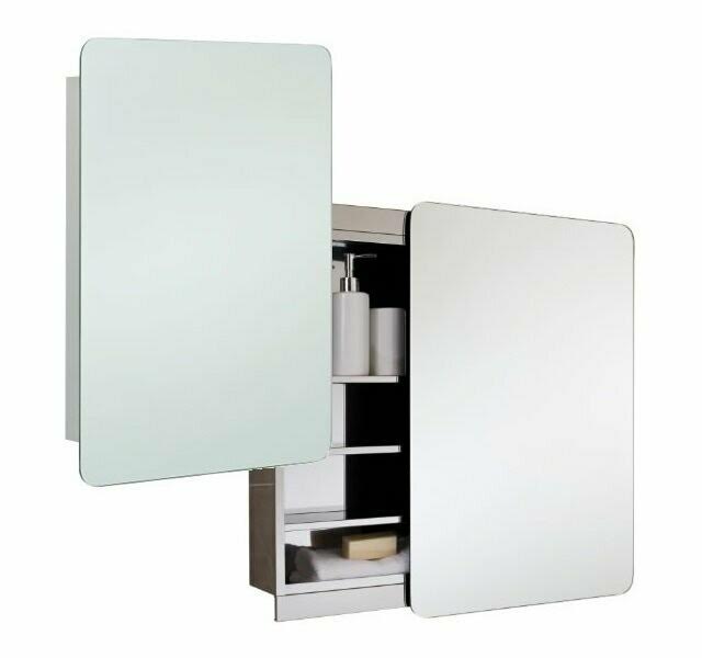 rak-ceramics-slide-stainless-steel-single-cabinet-with-sliding-mirrored-door