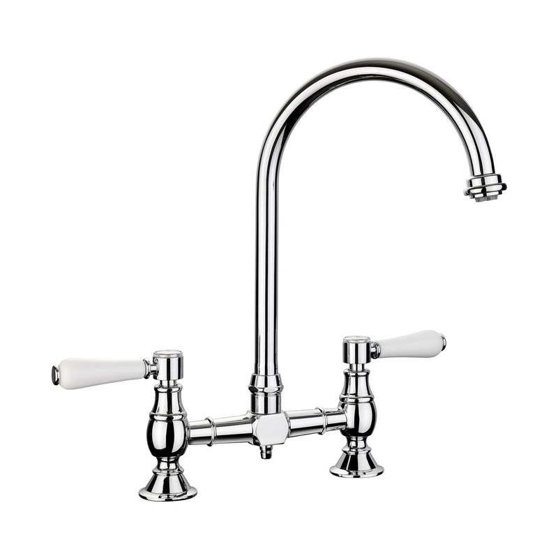 rangemaster-belfast-traditional-bridge-dual-lever-kitchen-mixer-tap-chrome