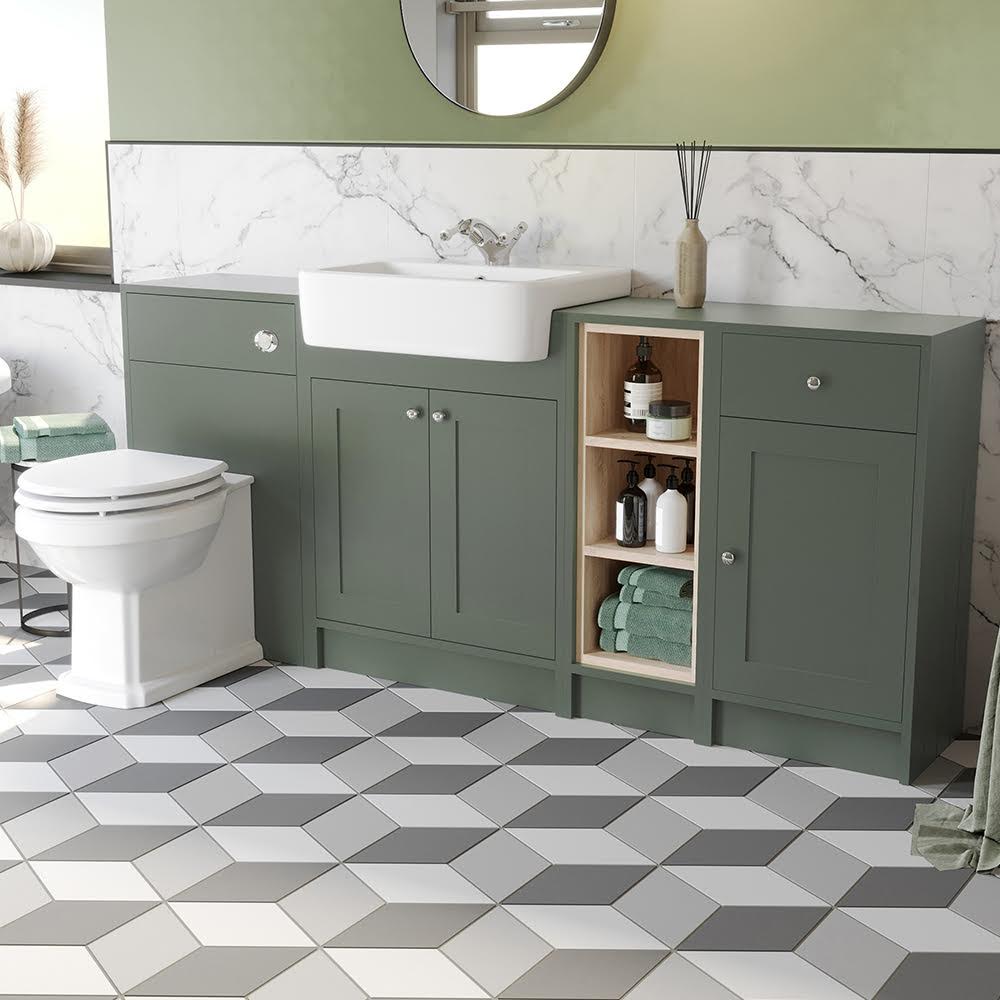 park-lane-winchester-green-toilet-basin-vanity-unit-combination-with-doors-shelves-1820mm