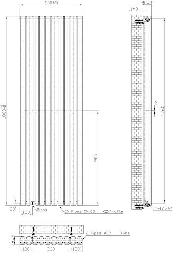 duratherm-vertical-oval-tube-double-panel-designer-radiator-1800-x-600mm-black