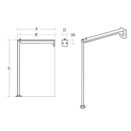 armitage-shanks-cleaners-sink-legs-and-bearers-s9250my