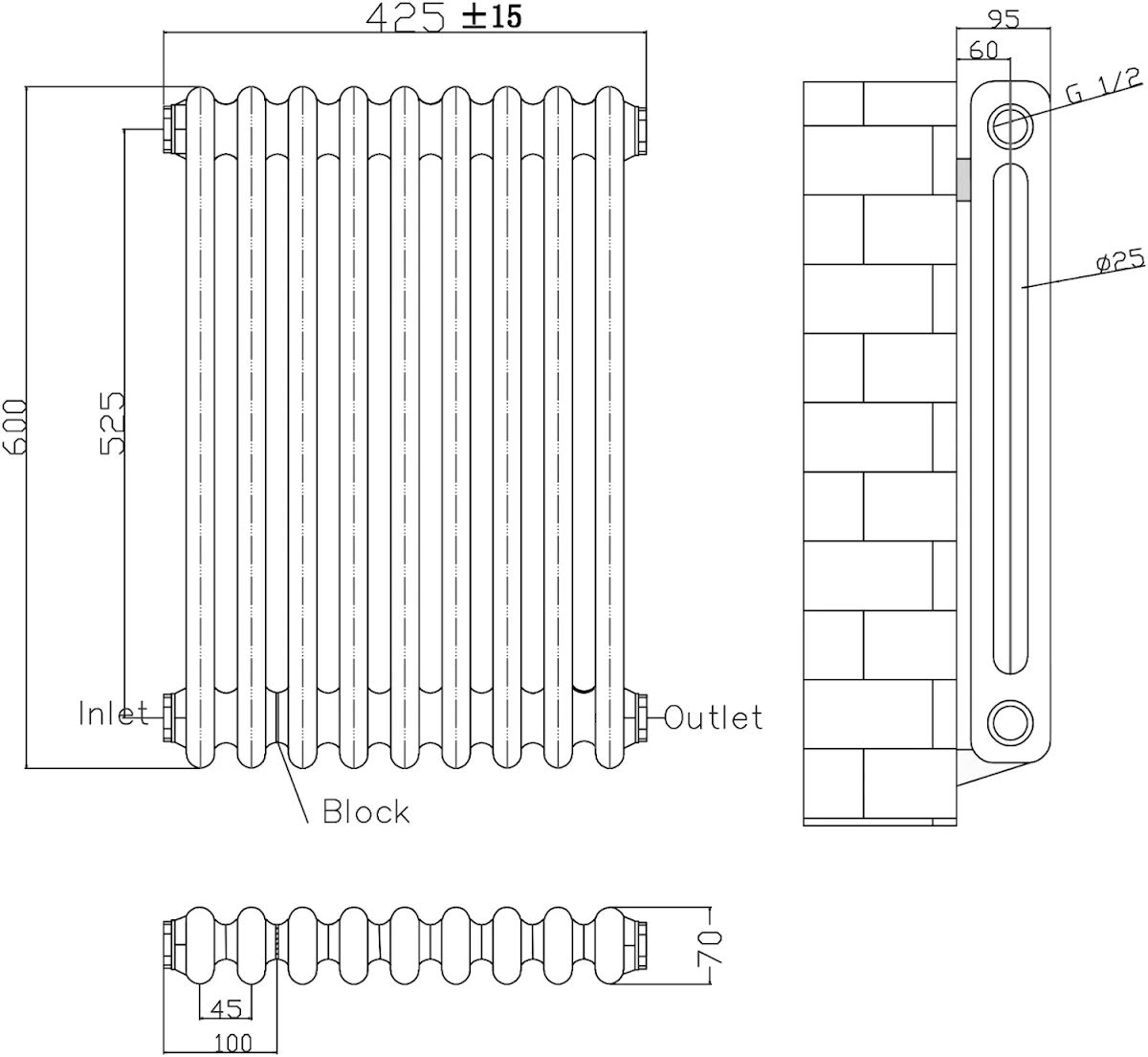 park-lane-traditional-colosseum-double-bar-column-radiator-black-600-x-425mm