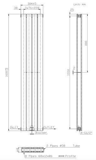 duratherm-vertical-double-flat-panel-designer-radiator-1600-x-304mm-anthracite