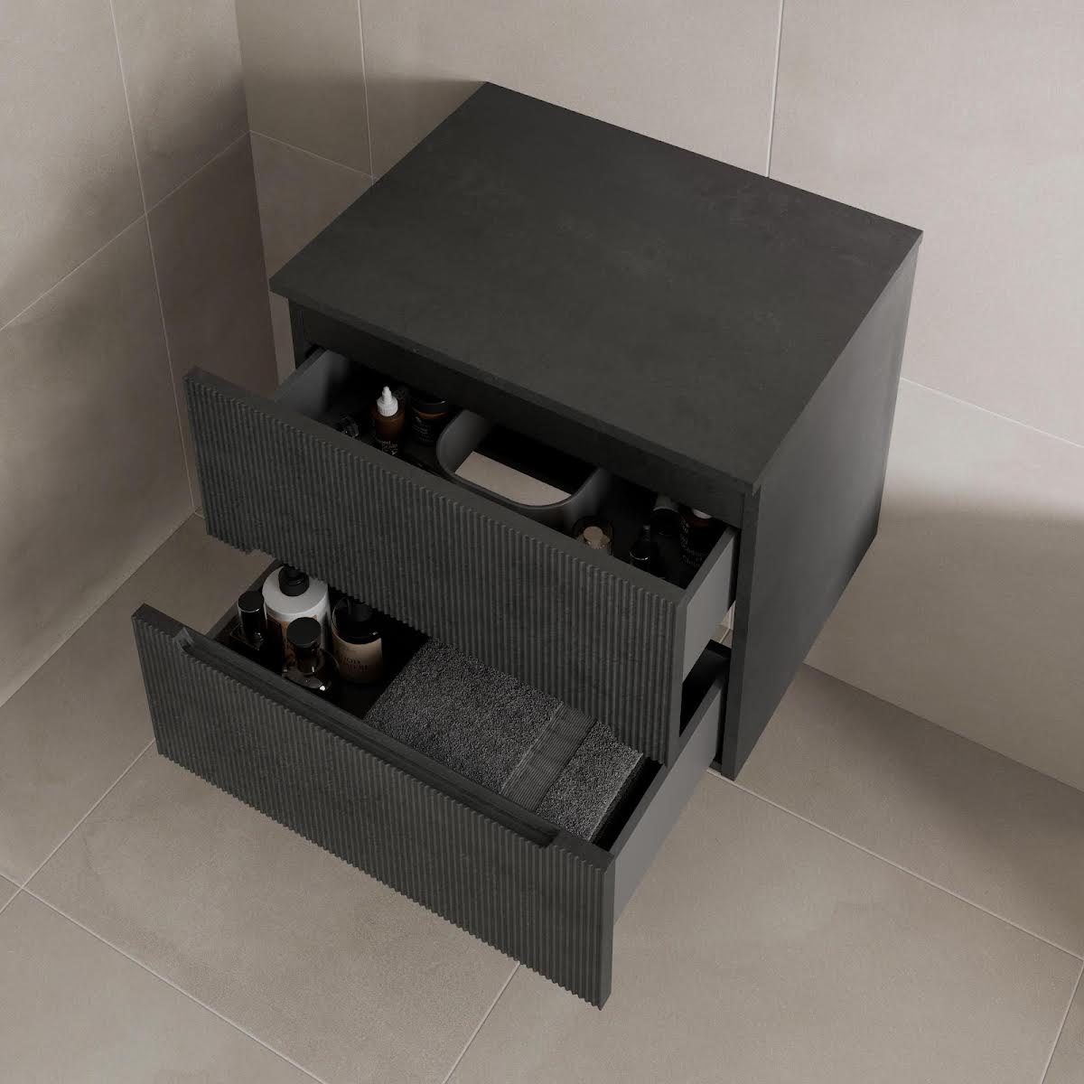 vitusso-fluted-black-wall-hung-bathroom-vanity-unit-without-basin-600mm-black-top