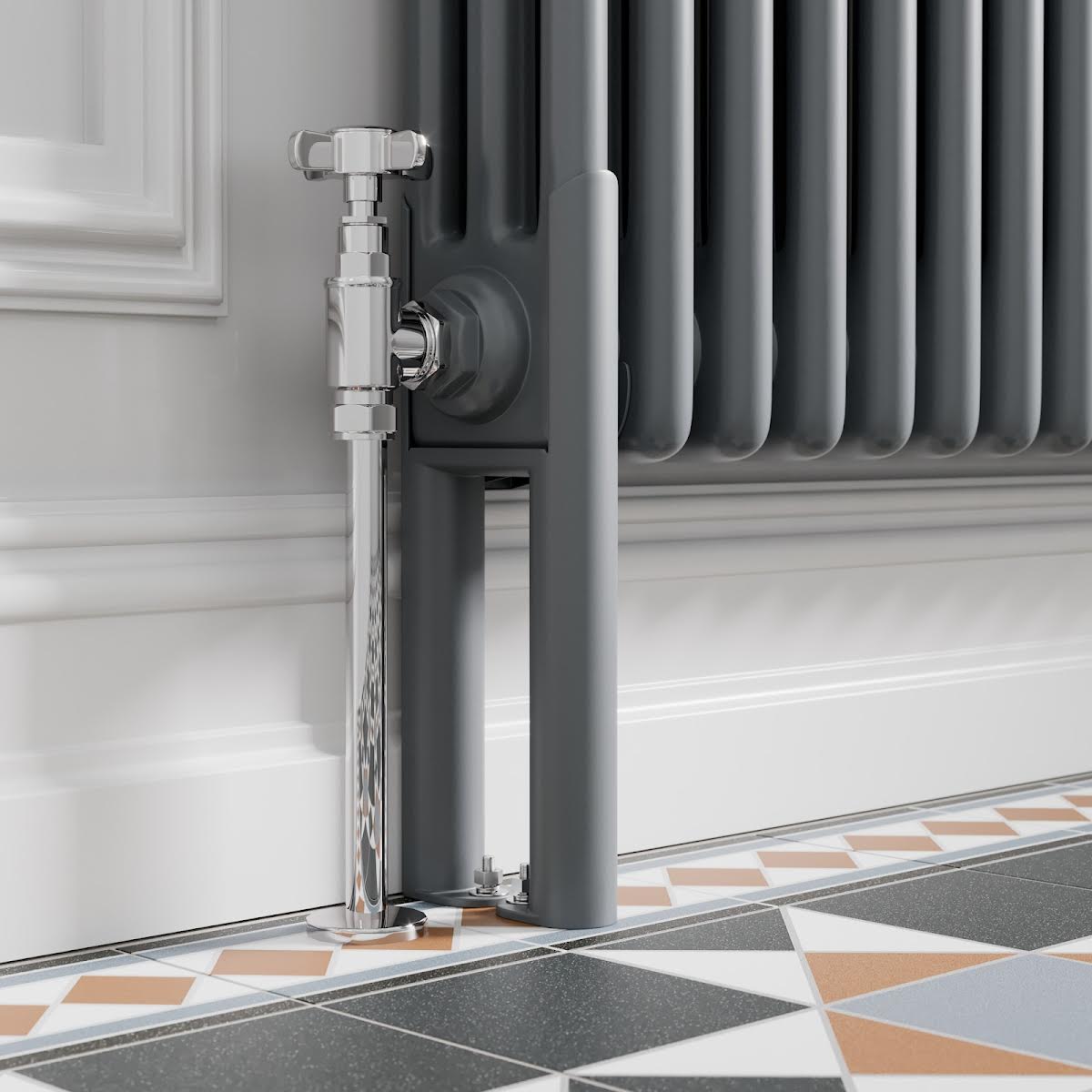 park-lane-anthracite-legs-for-traditional-radiator-triple-bar