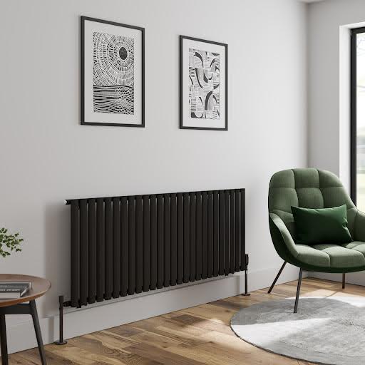 duratherm-horizontal-oval-tube-single-panel-designer-radiator-600-x-1560mm-black