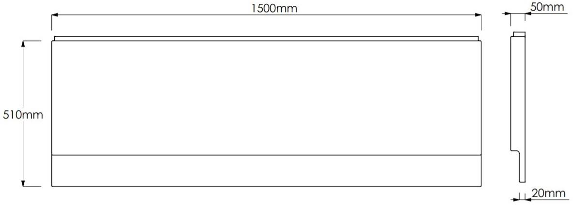 essentials-white-gloss-acrylic-bath-side-panel-1500mm