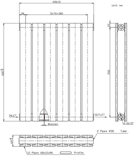 duratherm-horizontal-double-flat-panel-designer-radiator-600-x-456mm-white