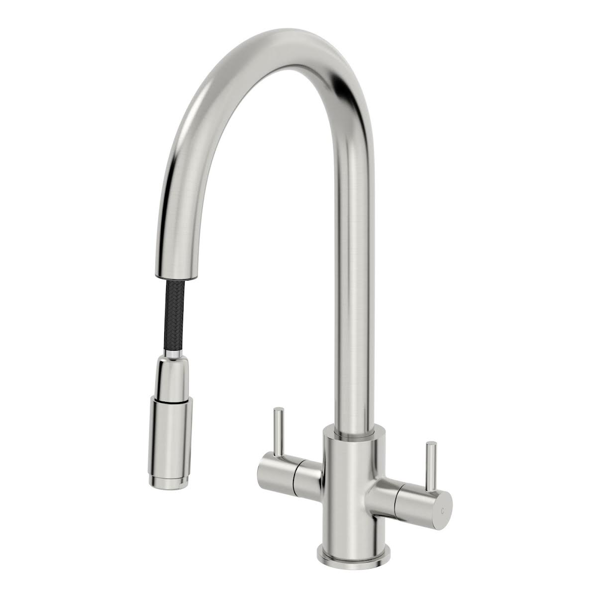 sauber-pull-out-kitchen-tap-dual-lever-brushed-nickel