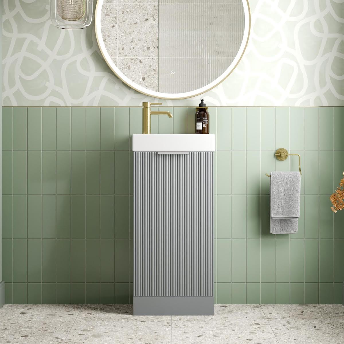 artis-fluted-freestanding-grey-vanity-unit-400mm