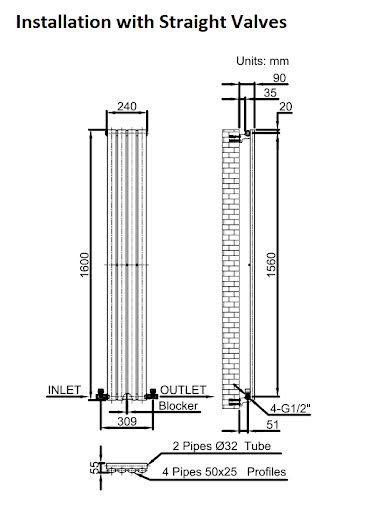 duratherm-vertical-oval-tube-single-panel-designer-radiator-1600-x-240mm-anthracite