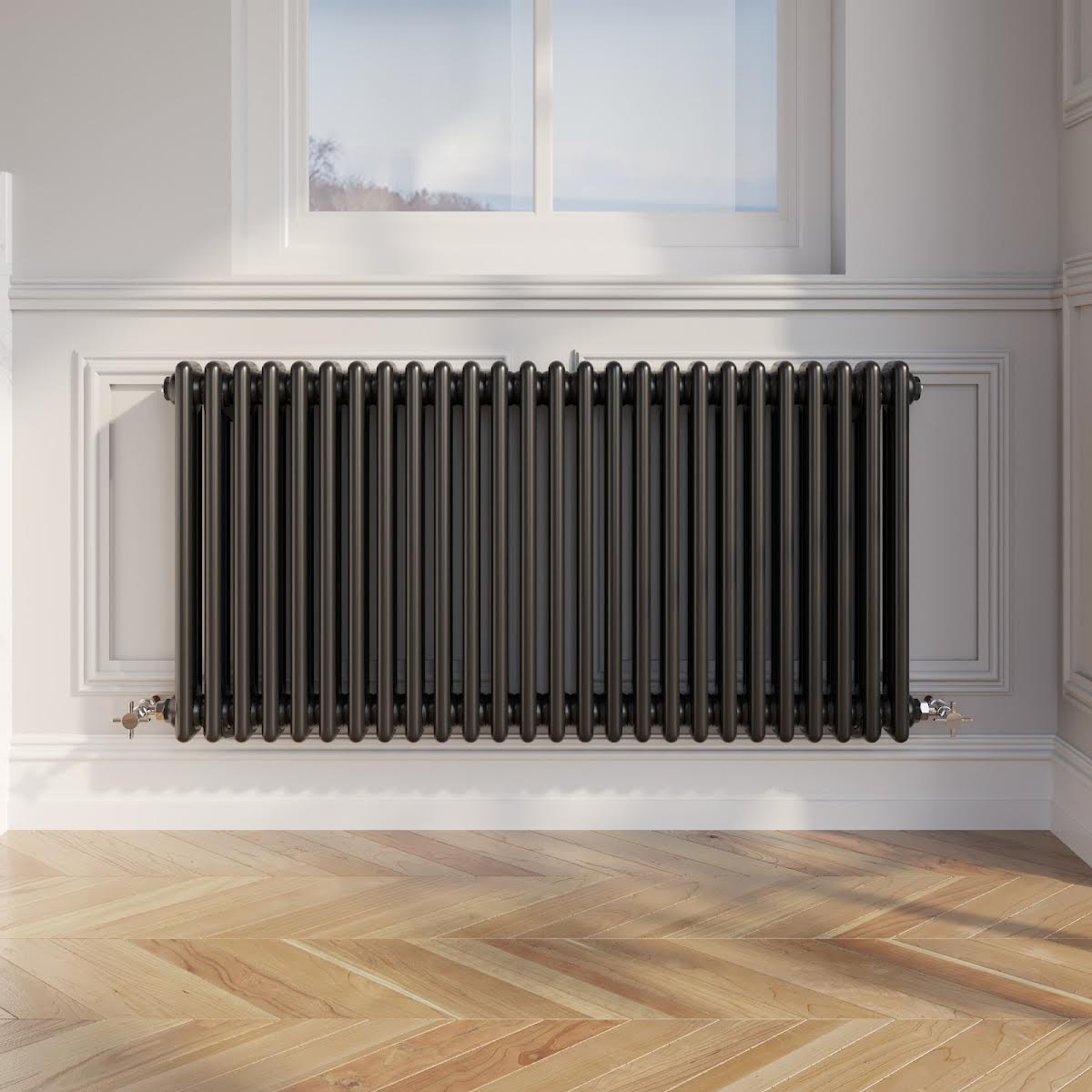 park-lane-traditional-colosseum-triple-bar-column-radiator-black-600-x-1190mm