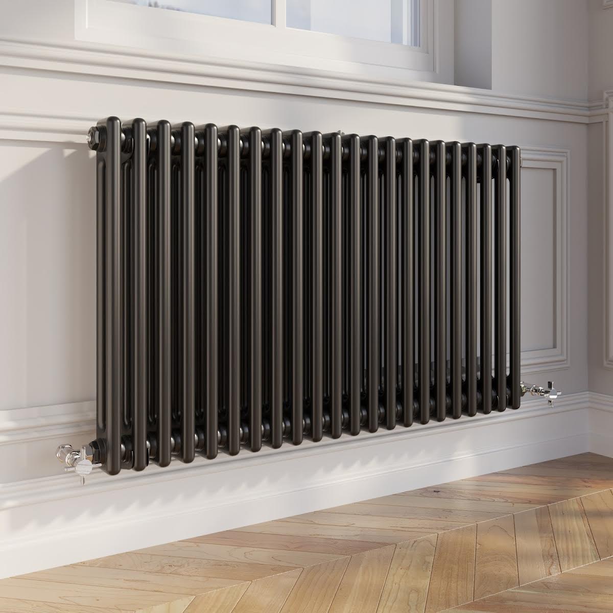 park-lane-traditional-colosseum-double-bar-column-radiator-black-600-x-1010mm