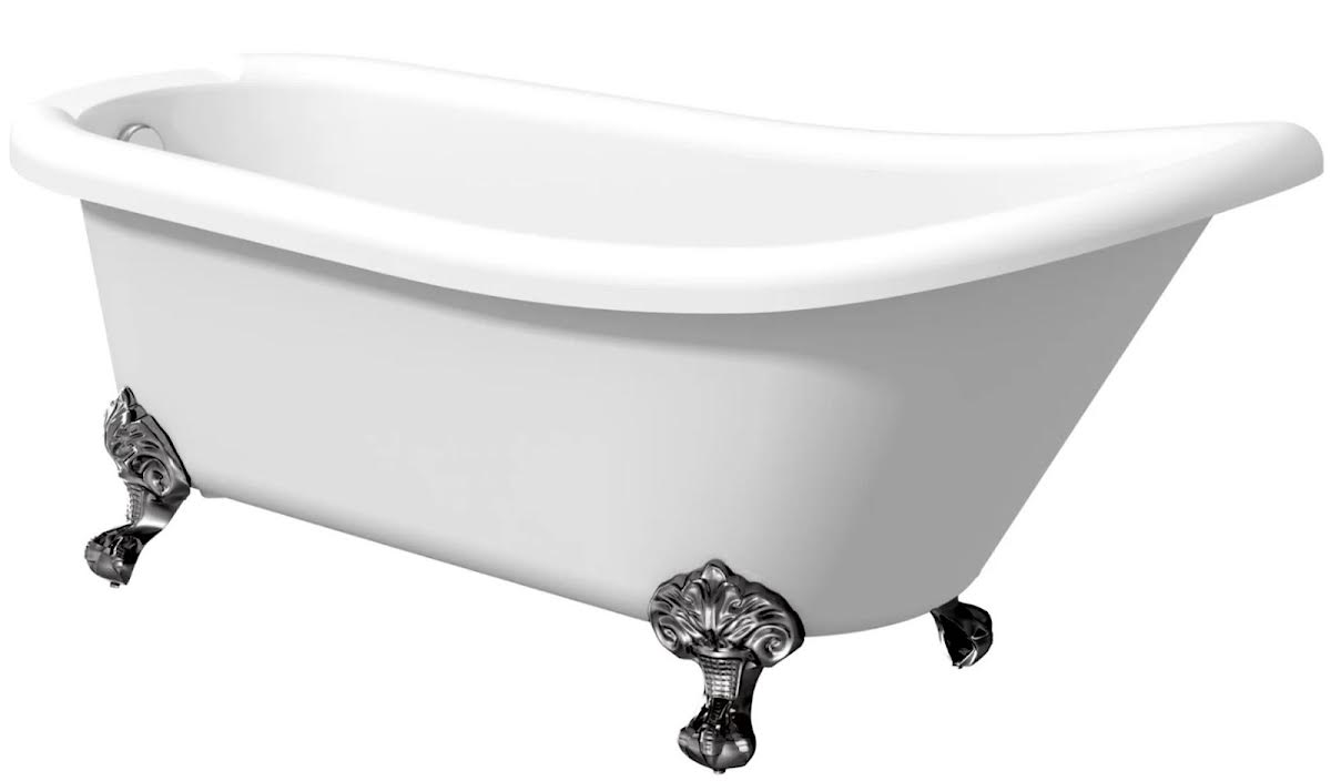 park-lane-buxton-freestanding-1550-x-750mm-roll-top-bath-with-black-ball-feet